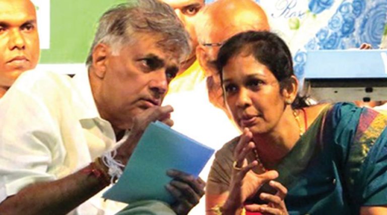 PM requests President to remove State Minister Vijayakala Maheswara