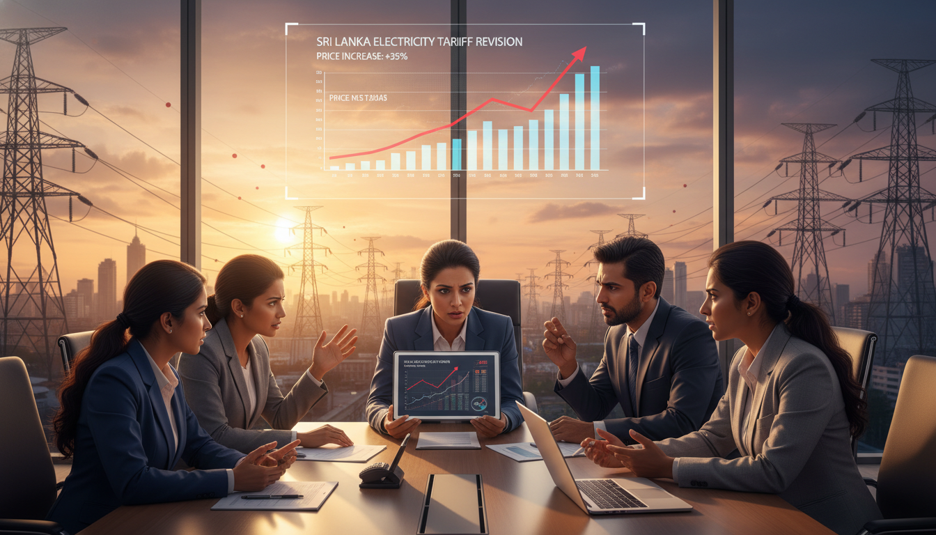 Power Bills Rise as Sri Lanka Adjusts Electricity Tariffs
