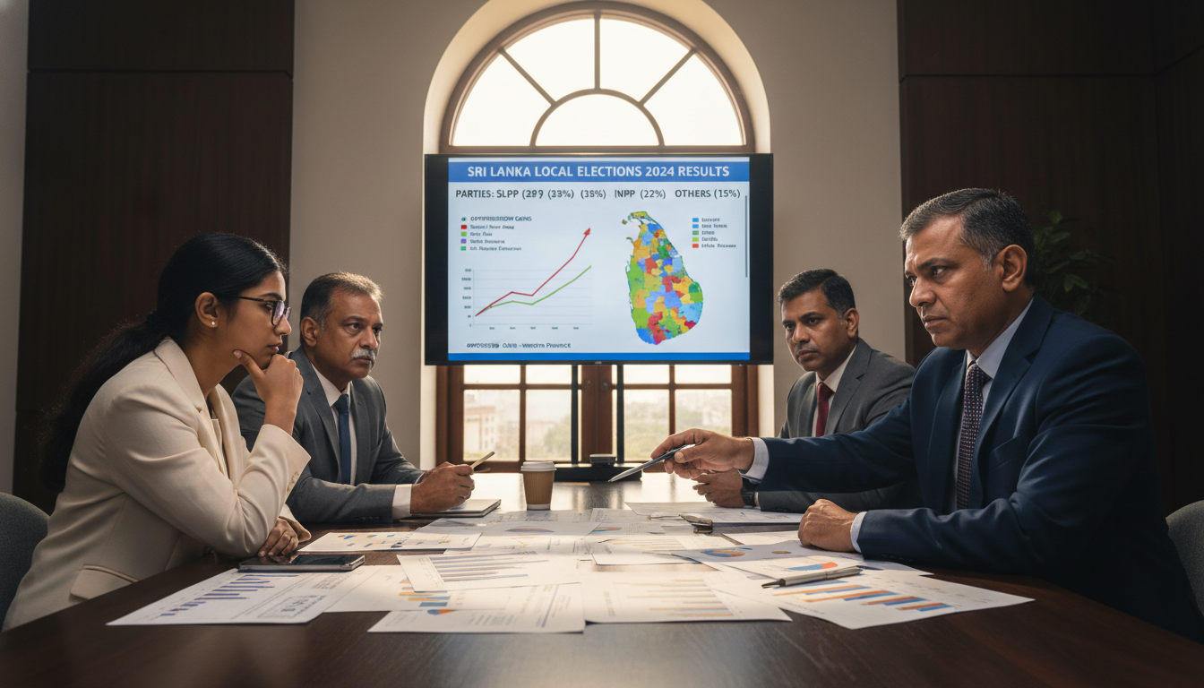 Sri Lanka’s Opposition Faces Fresh Pressure After Local Election Results